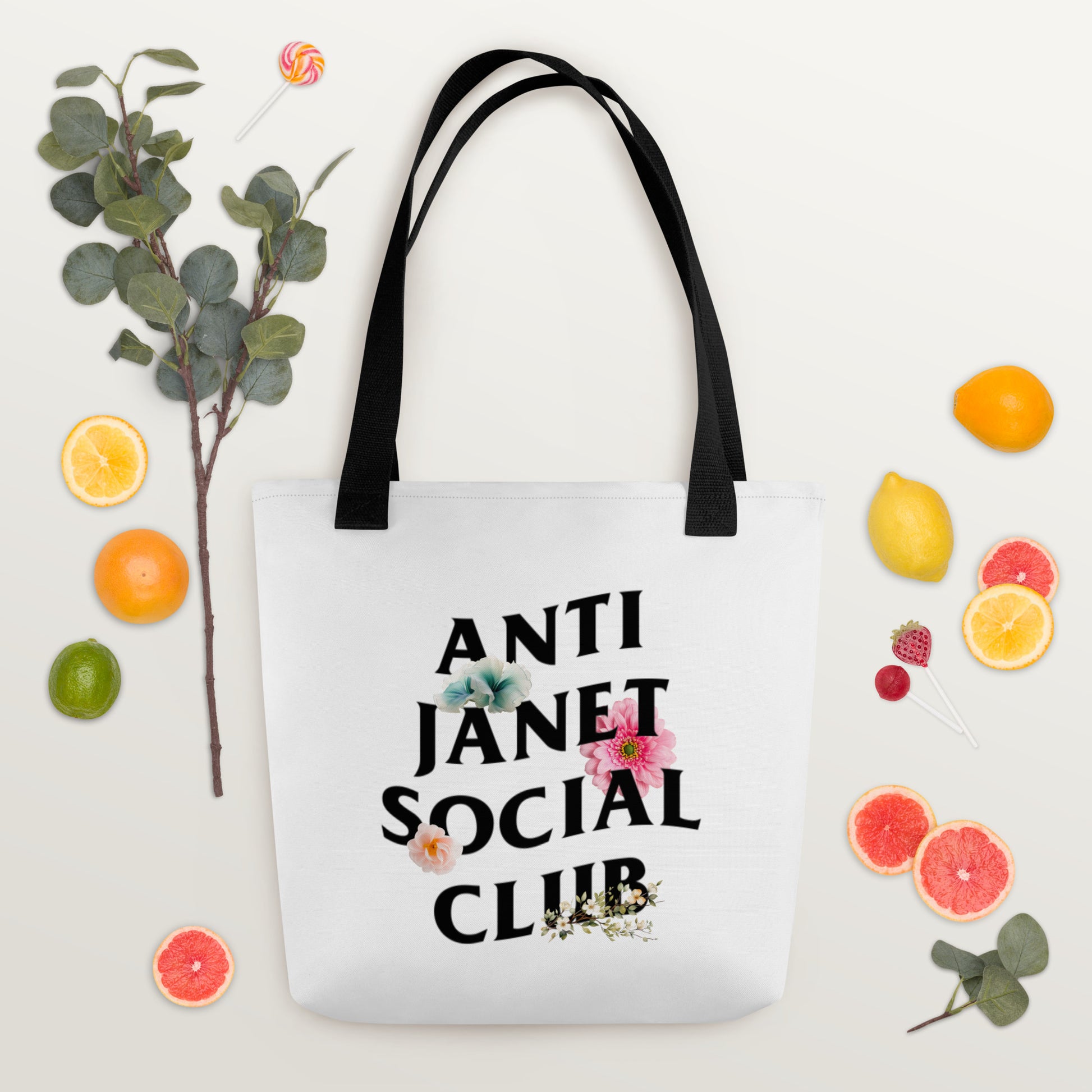 Anti Janet Social Club Tote Bag Sahi Cosmetics - SAHI COSMETICS