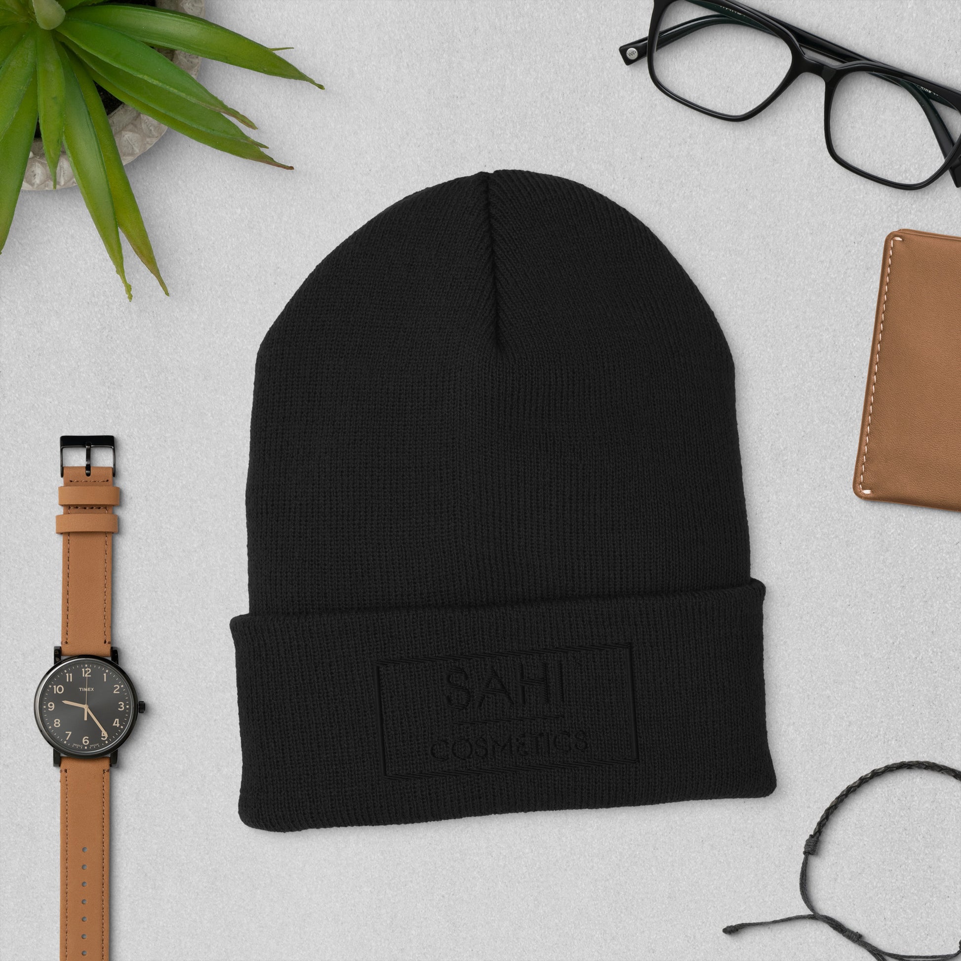 Sahi Cosmetics Cuffed Beanie - SAHI COSMETICS