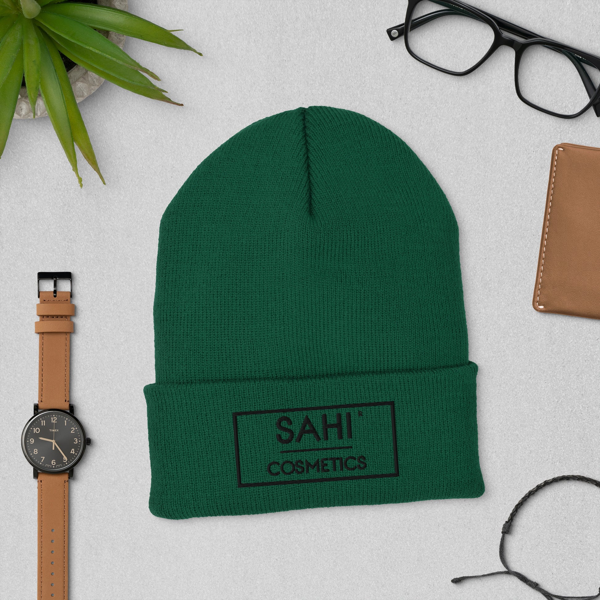 Sahi Cosmetics Cuffed Beanie - SAHI COSMETICS