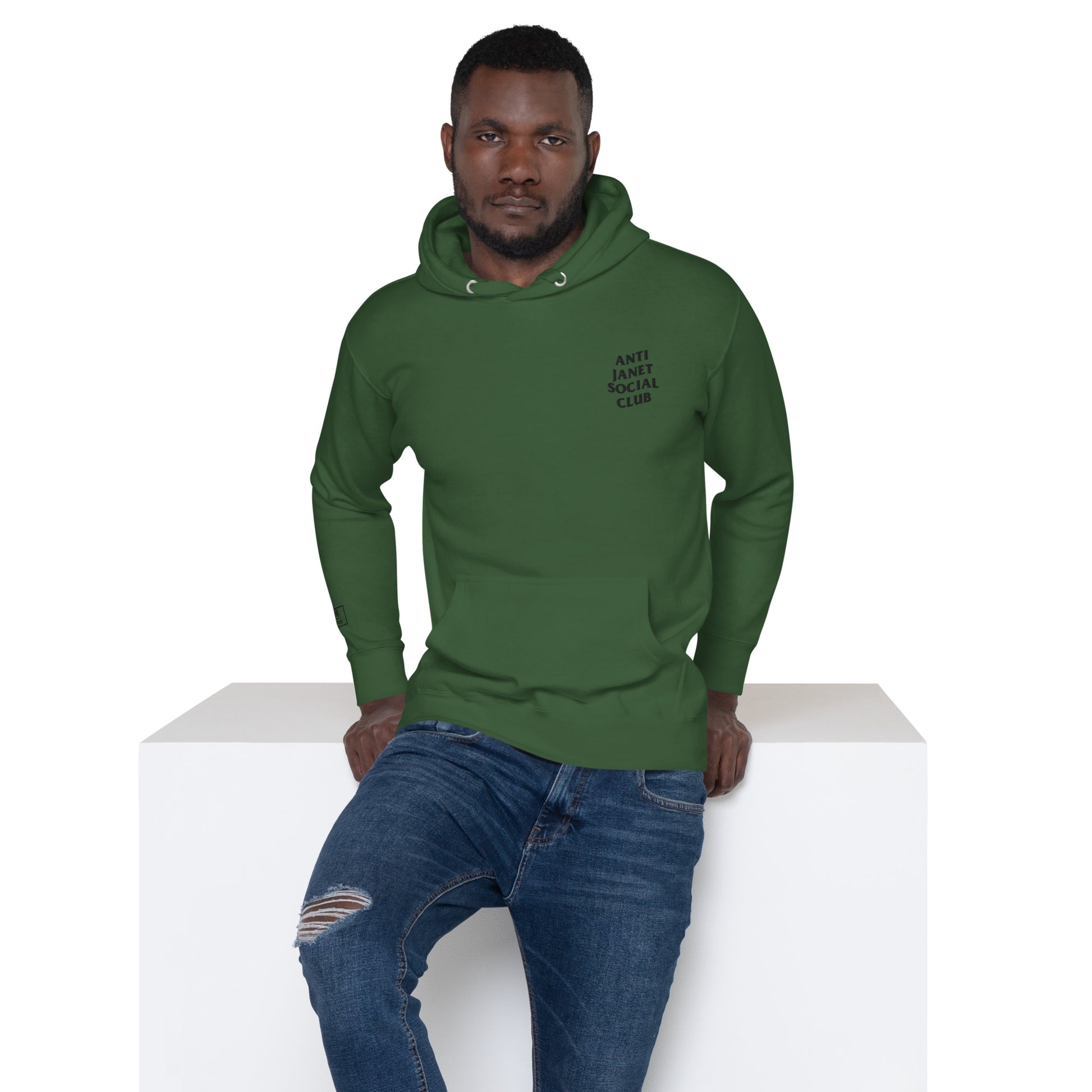 Anti Janet Social Club Unisex Hoodie By Sahi Cosmetics- Cotton Heritage - SAHI COSMETICS