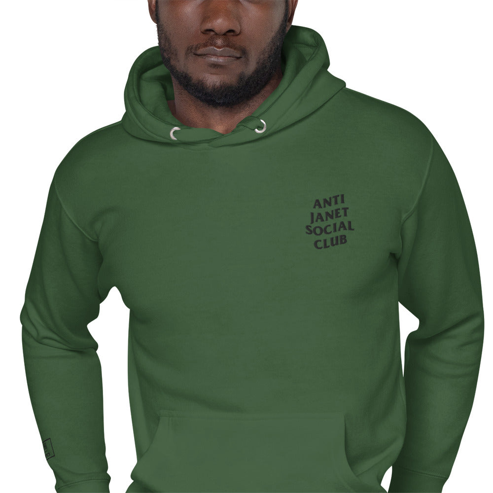 Anti Janet Social Club Unisex Hoodie By Sahi Cosmetics- Cotton Heritage - SAHI COSMETICS