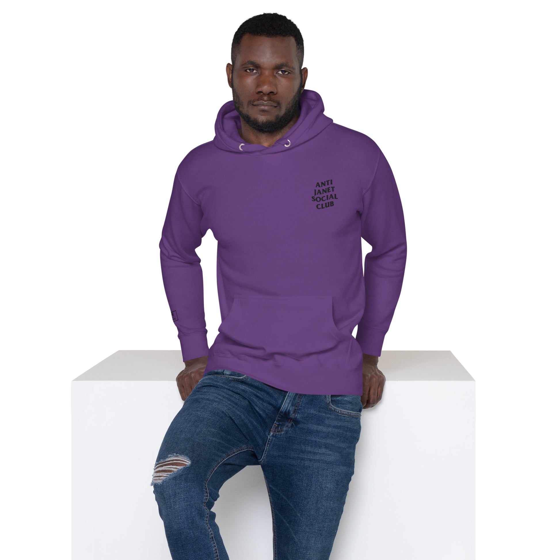 Anti Janet Social Club Unisex Hoodie By Sahi Cosmetics- Cotton Heritage - SAHI COSMETICS