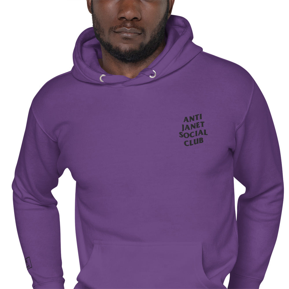 Anti Janet Social Club Unisex Hoodie By Sahi Cosmetics- Cotton Heritage - SAHI COSMETICS
