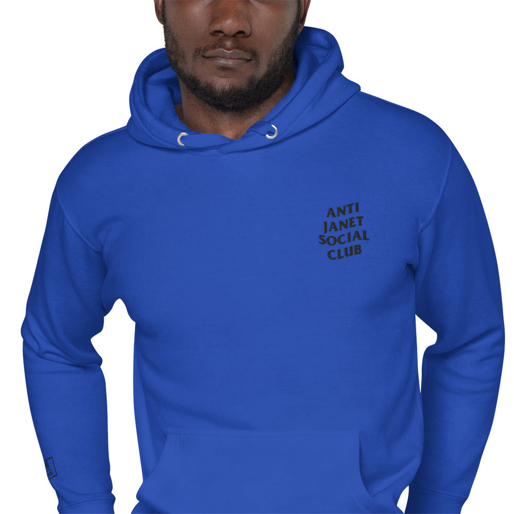 Anti Janet Social Club Unisex Hoodie By Sahi Cosmetics- Cotton Heritage - SAHI COSMETICS