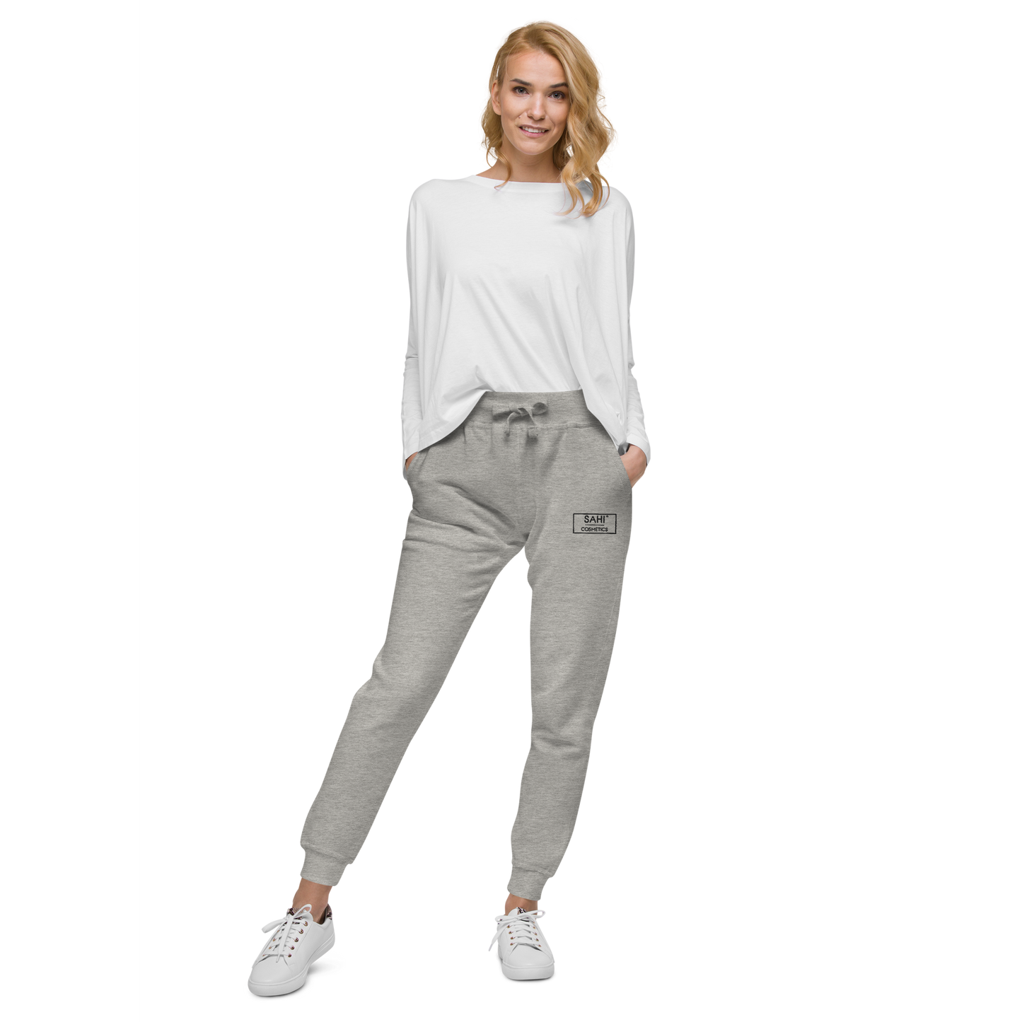 Unisex fleece sweatpants - SAHI COSMETICS