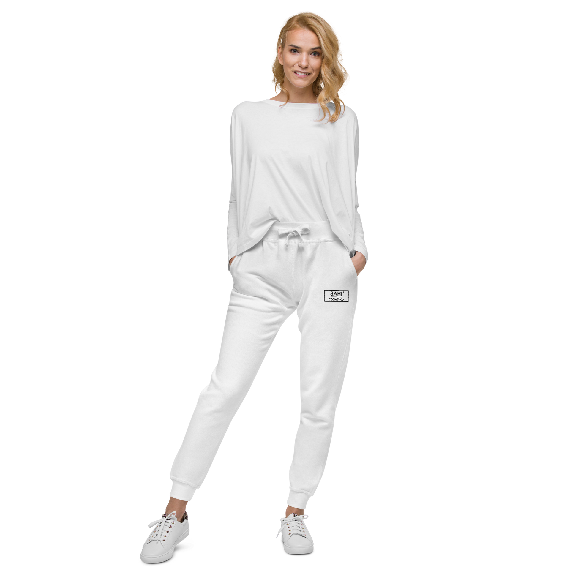 Unisex fleece sweatpants - SAHI COSMETICS