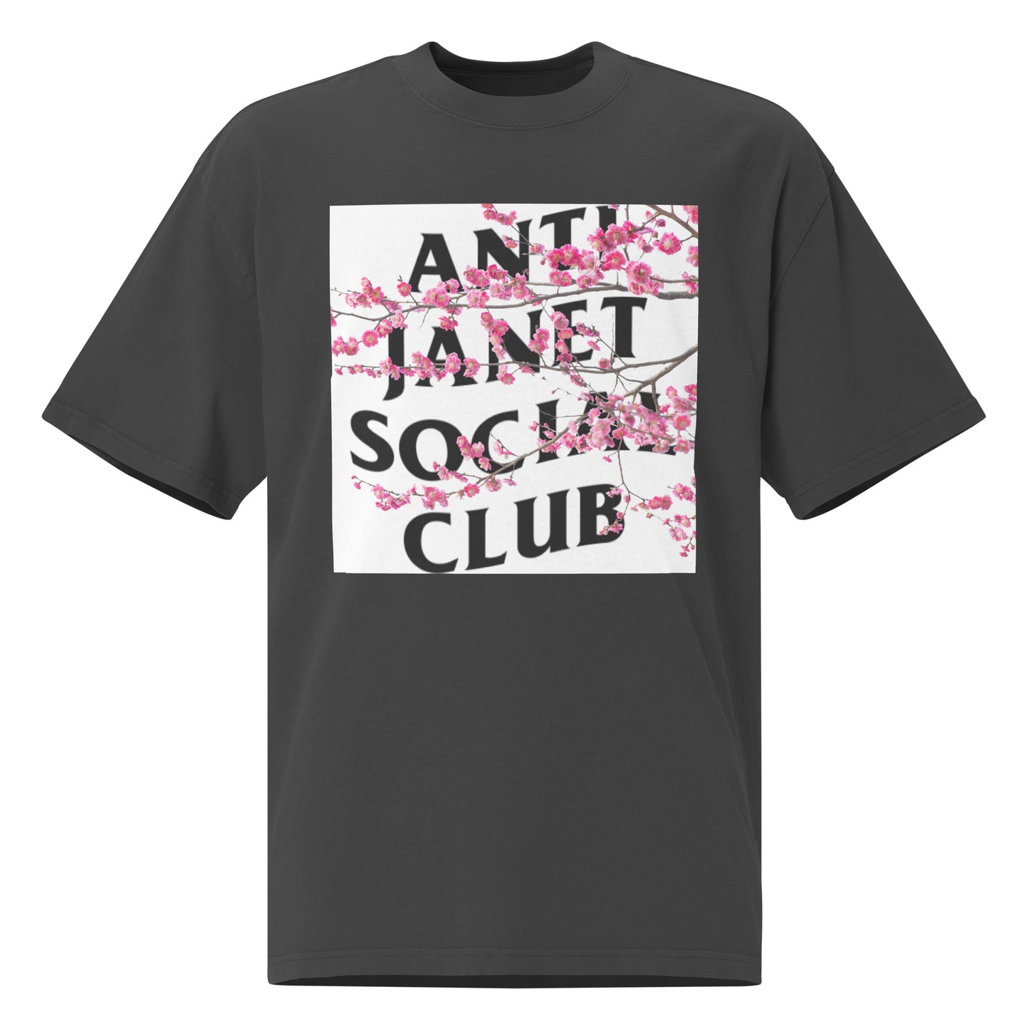 Anti Janet Social Club Oversized Faded T-Shirt Sahi Cosmetics