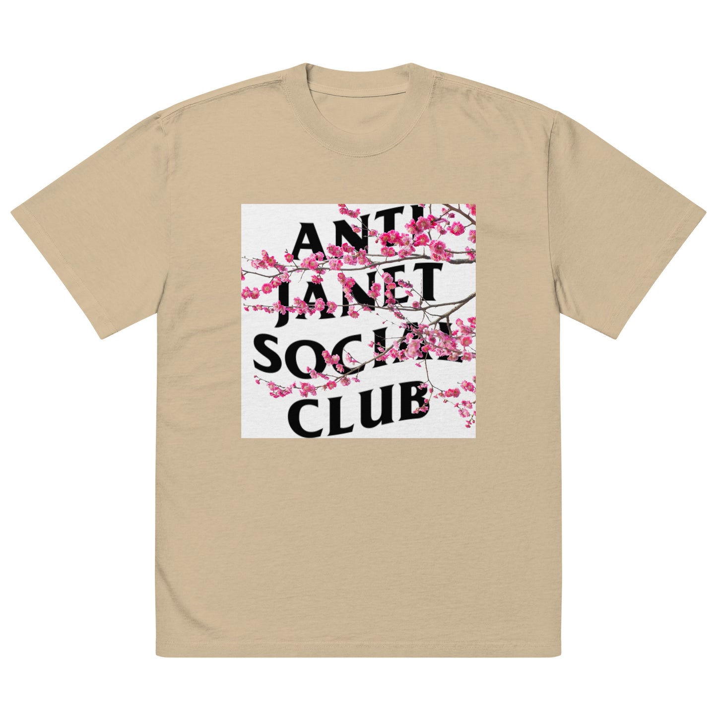 Anti Janet Social Club Oversized Faded T-Shirt Sahi Cosmetics