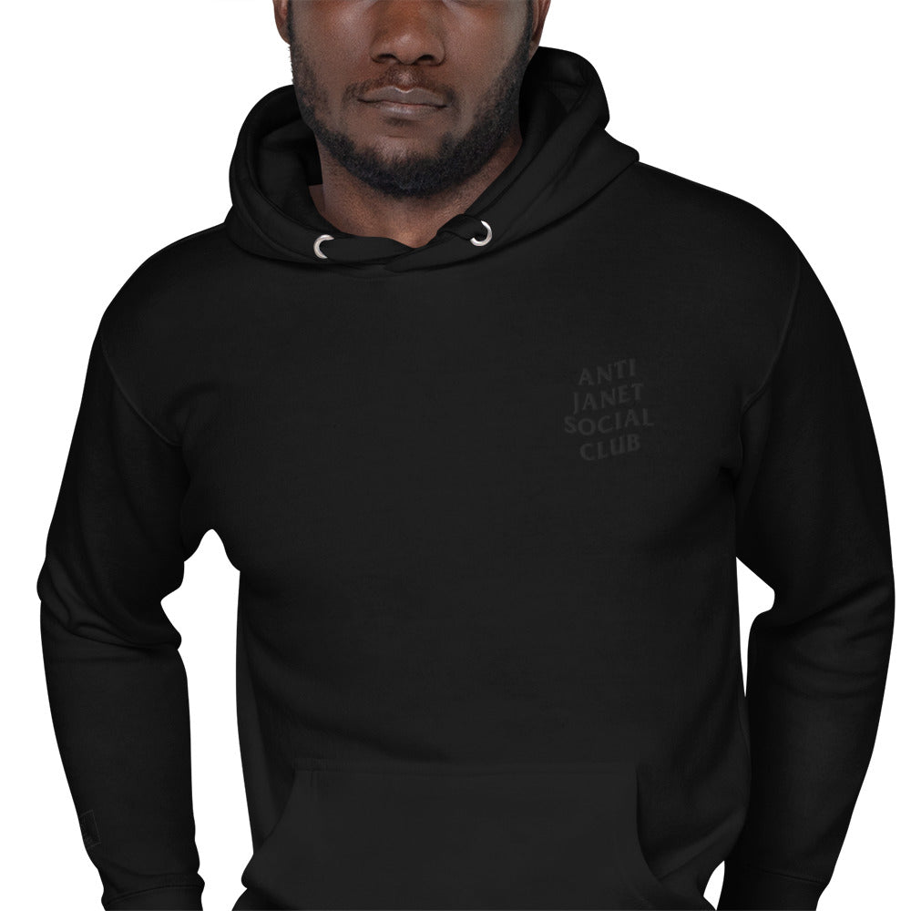 Anti Janet Social Club Unisex Hoodie By Sahi Cosmetics- Cotton Heritage