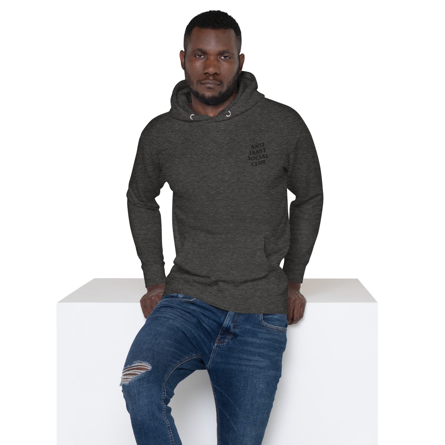 Anti Janet Social Club Unisex Hoodie By Sahi Cosmetics- Cotton Heritage