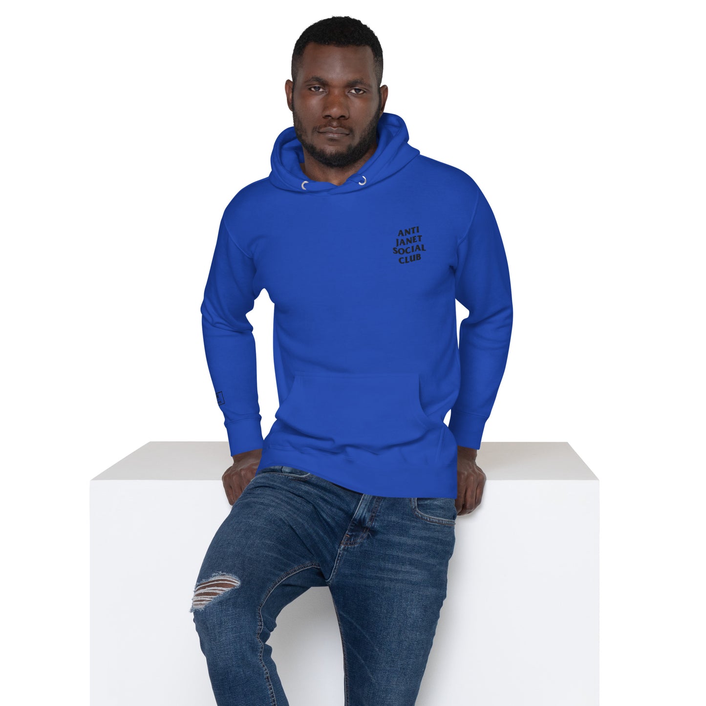 Anti Janet Social Club Unisex Hoodie By Sahi Cosmetics- Cotton Heritage