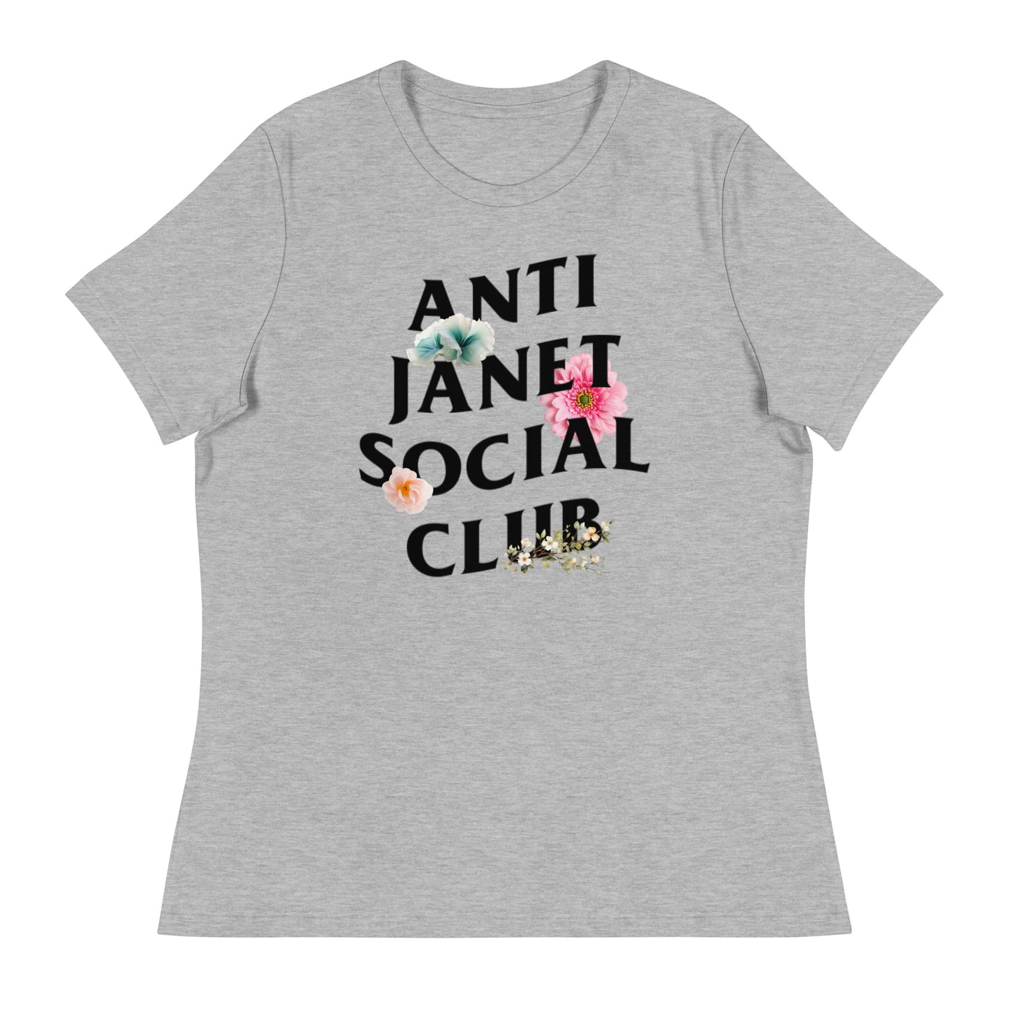 Anti Janet Social Club Women's Relaxed T-Shirt