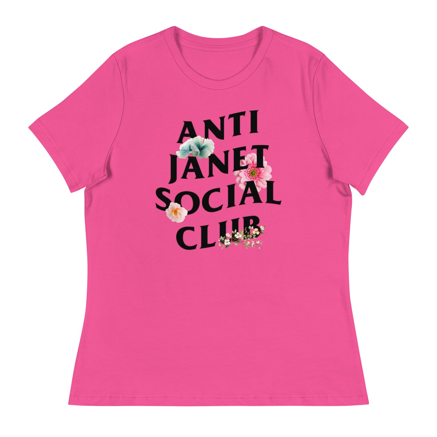 Anti Janet Social Club Women's Relaxed T-Shirt