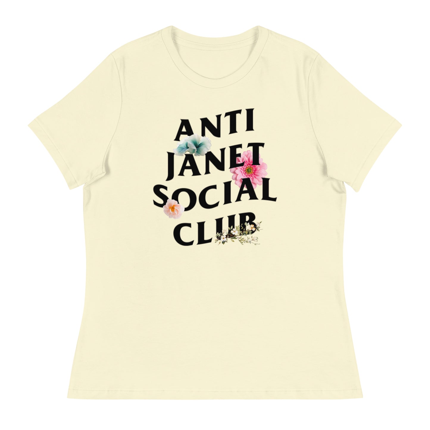 Anti Janet Social Club Women's Relaxed T-Shirt