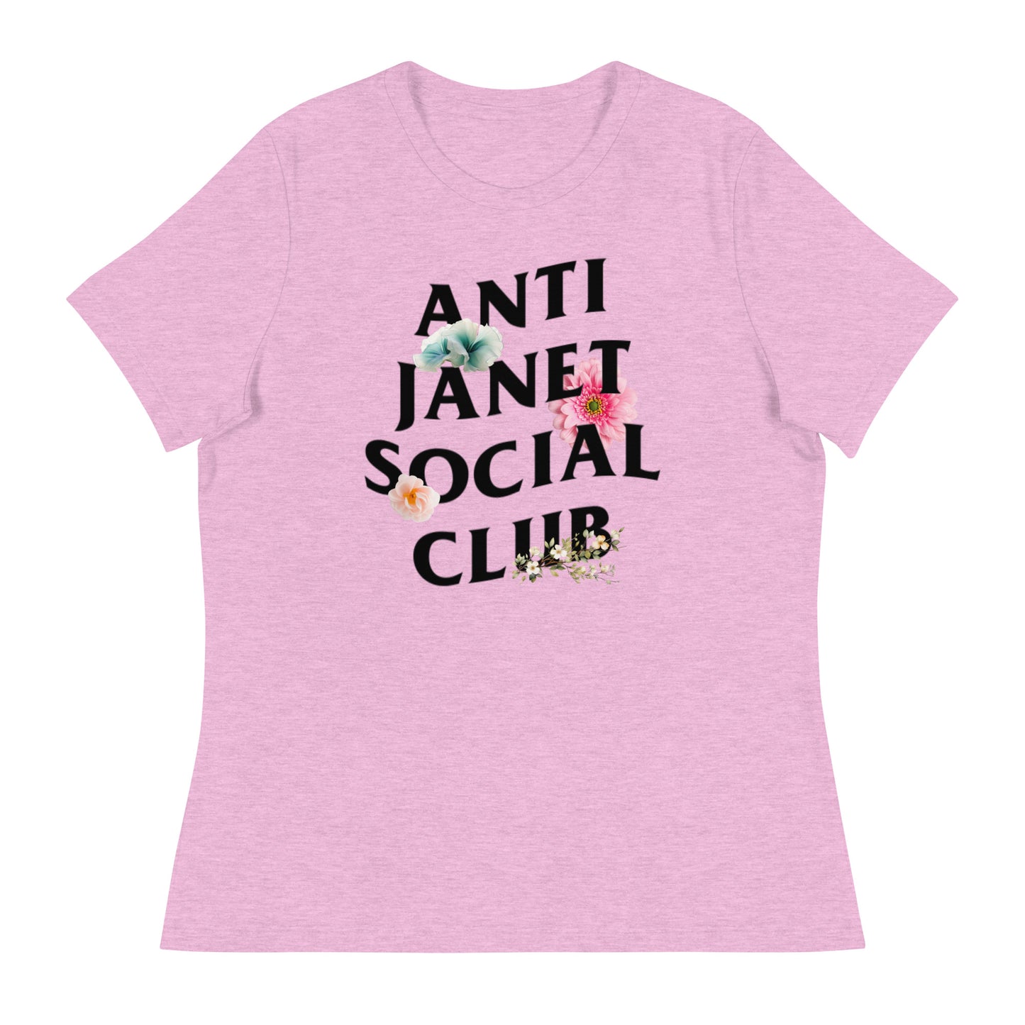 Anti Janet Social Club Women's Relaxed T-Shirt