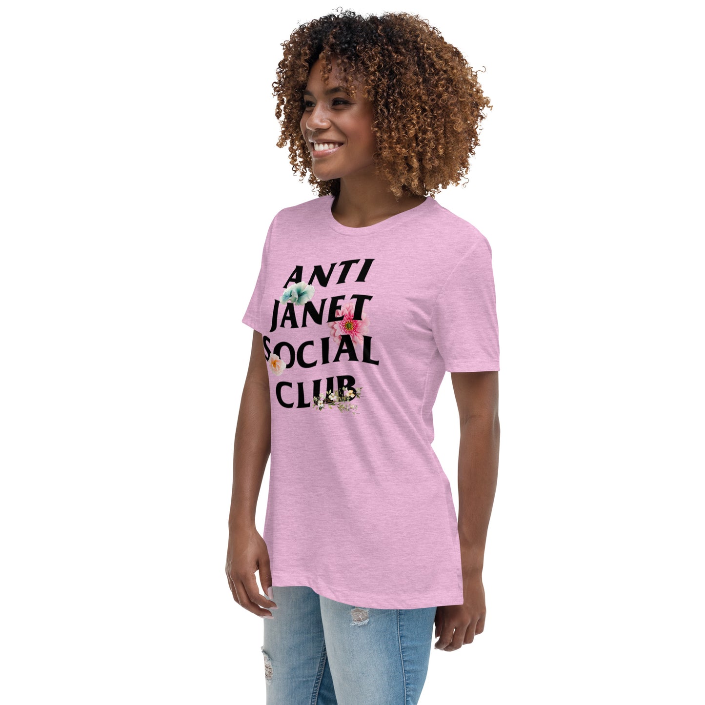 Anti Janet Social Club Women's Relaxed T-Shirt