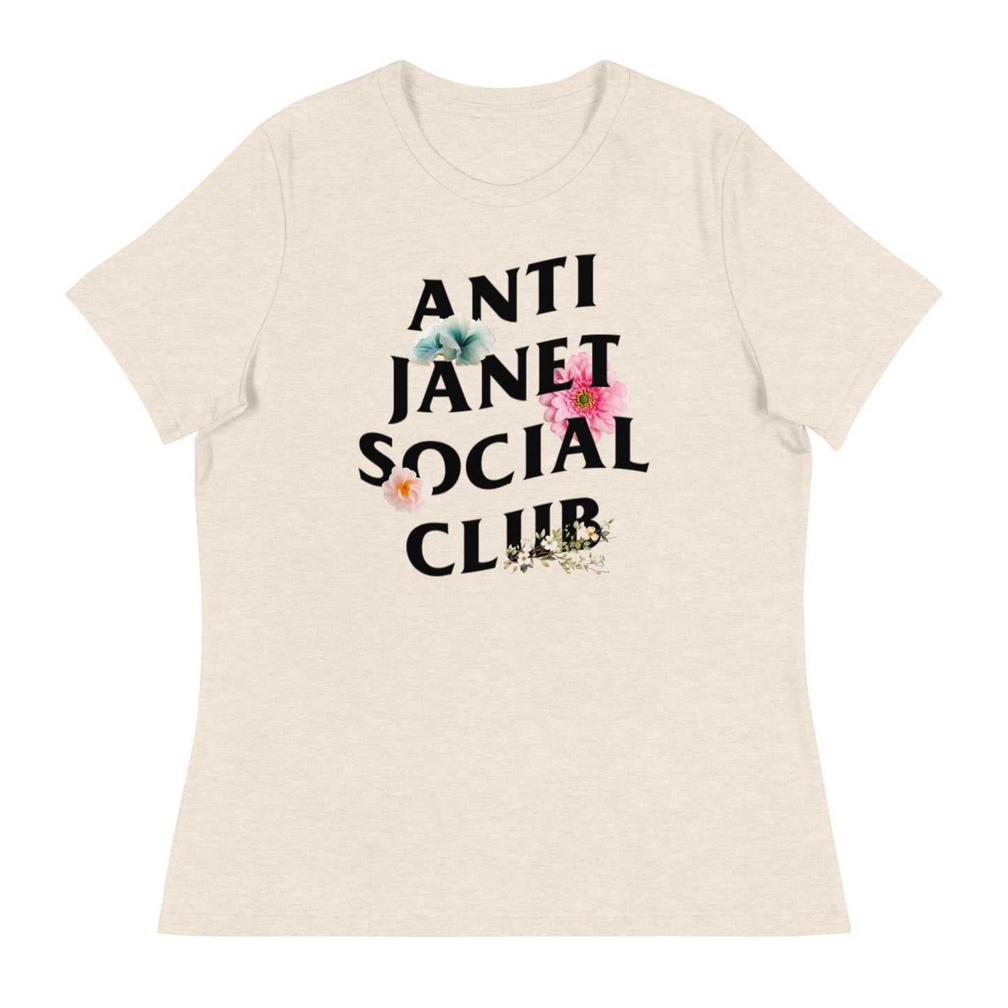 Anti Janet Social Club Women's Relaxed T-Shirt