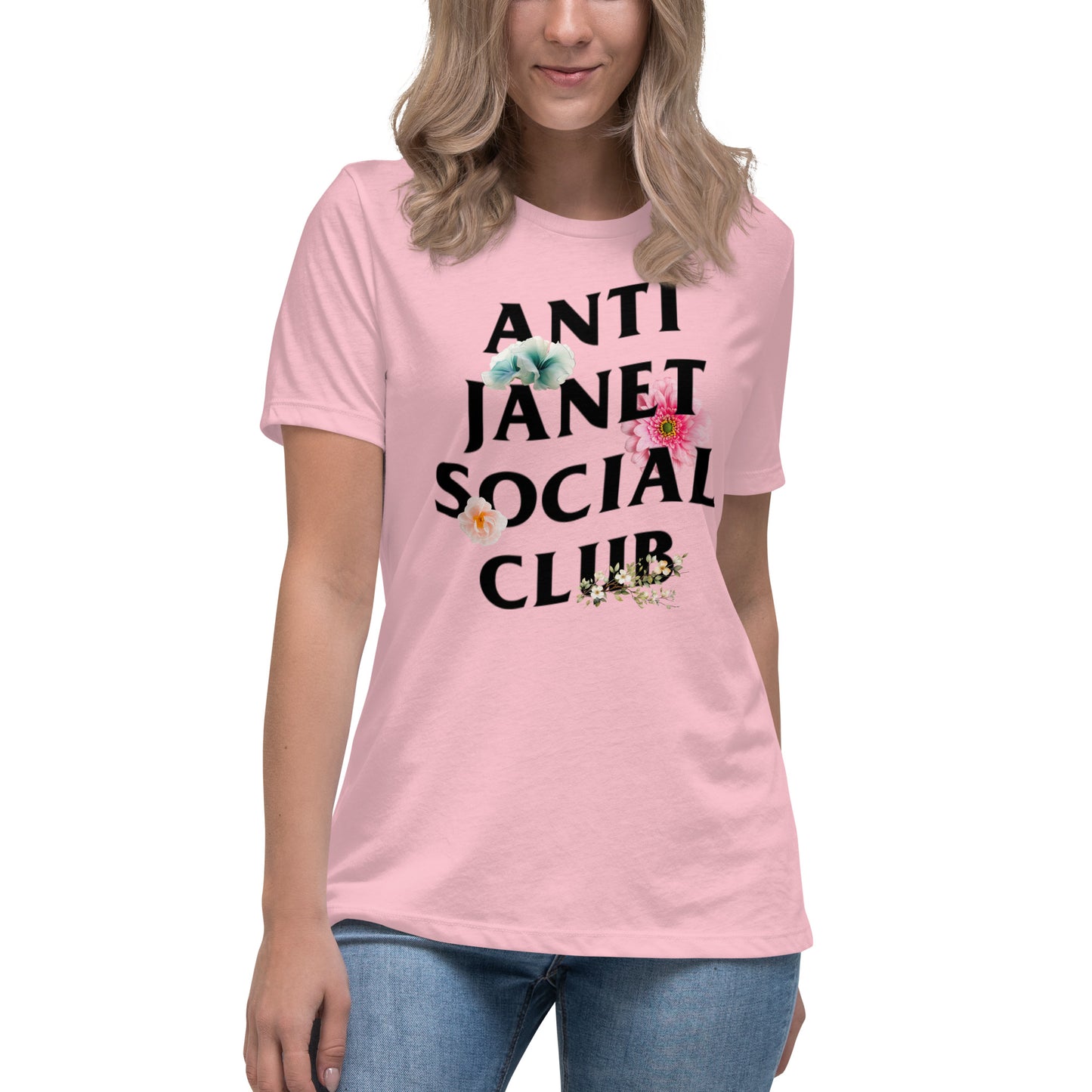 Anti Janet Social Club Women's Relaxed T-Shirt