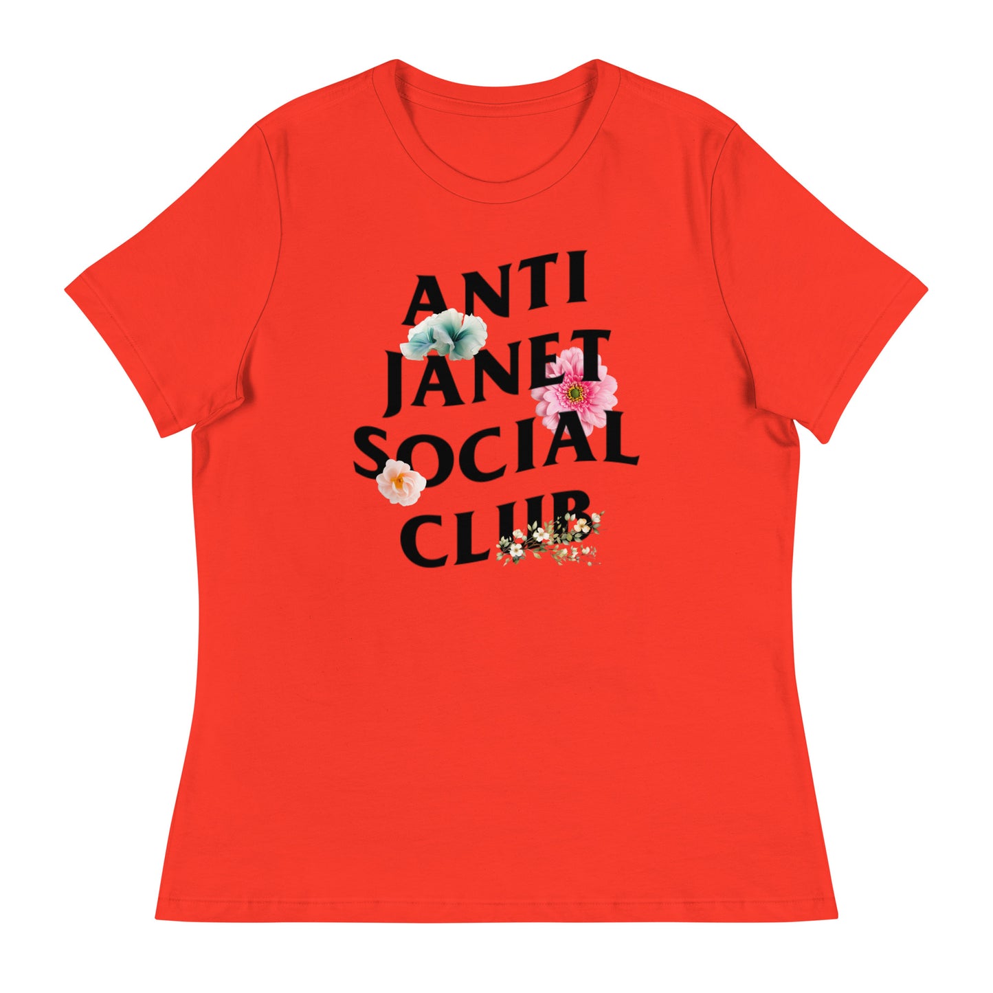 Anti Janet Social Club Women's Relaxed T-Shirt