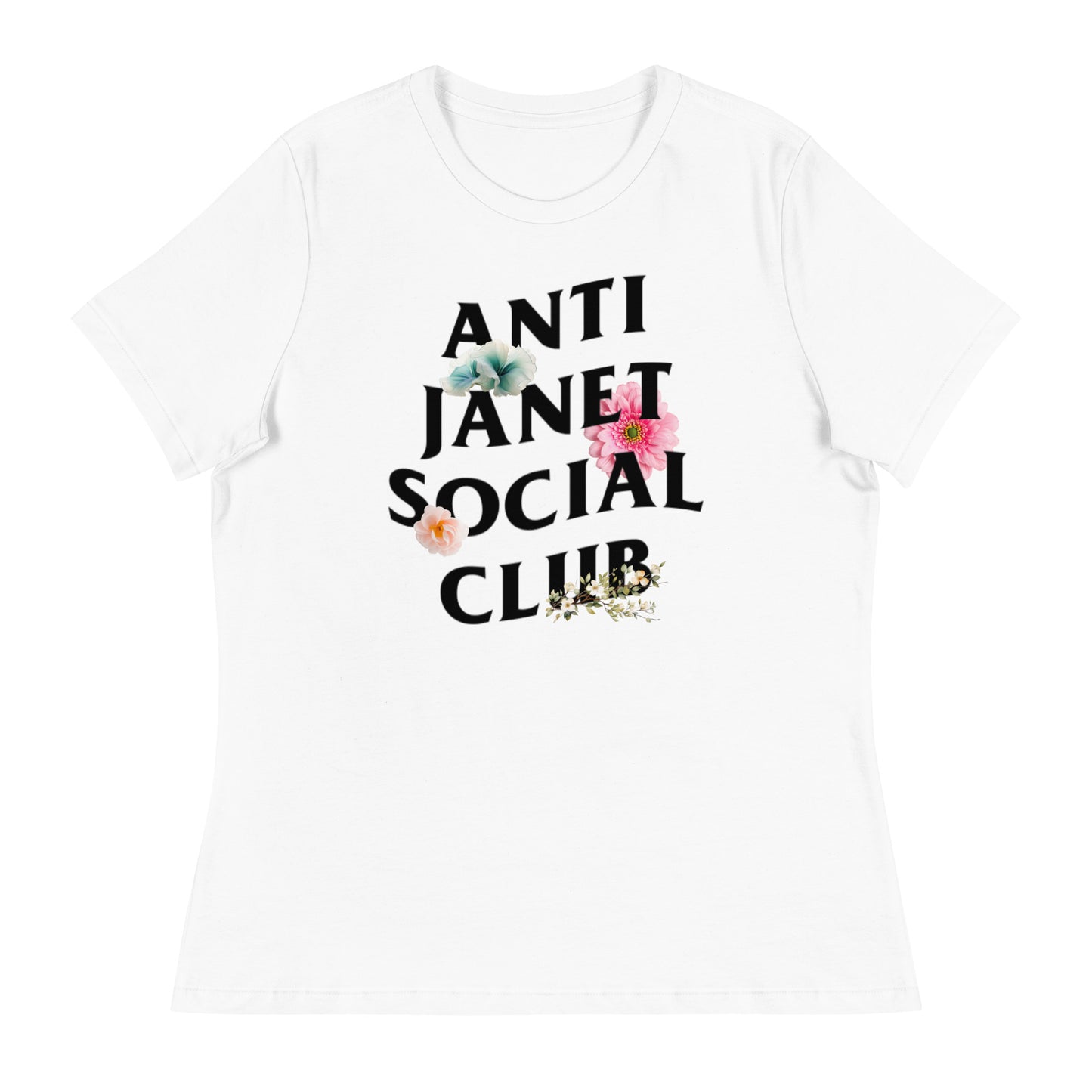 Anti Janet Social Club Women's Relaxed T-Shirt