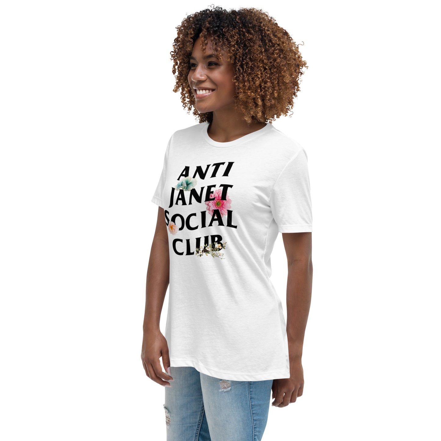 Anti Janet Social Club Women's Relaxed T-Shirt