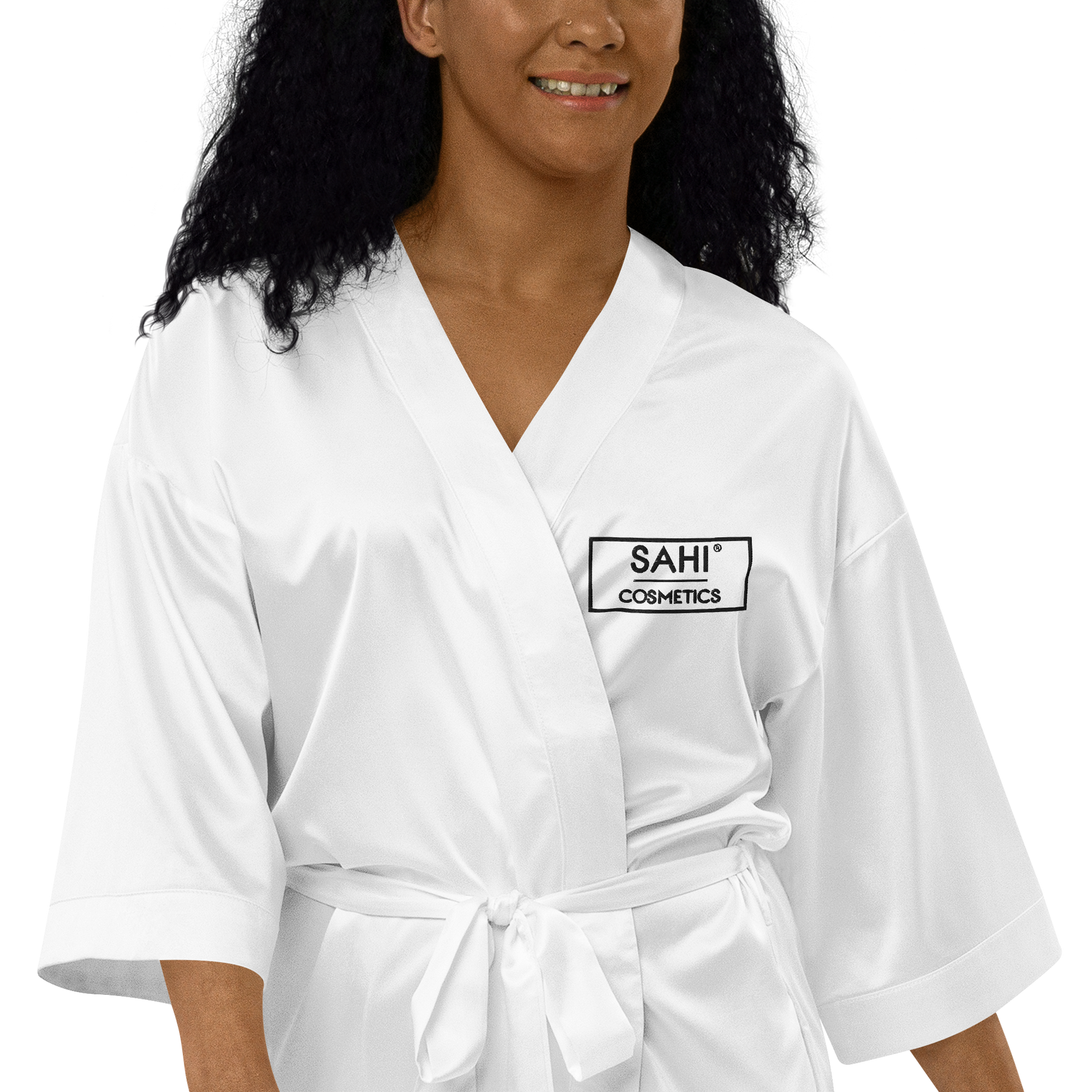 Satin robe - SAHI COSMETICS